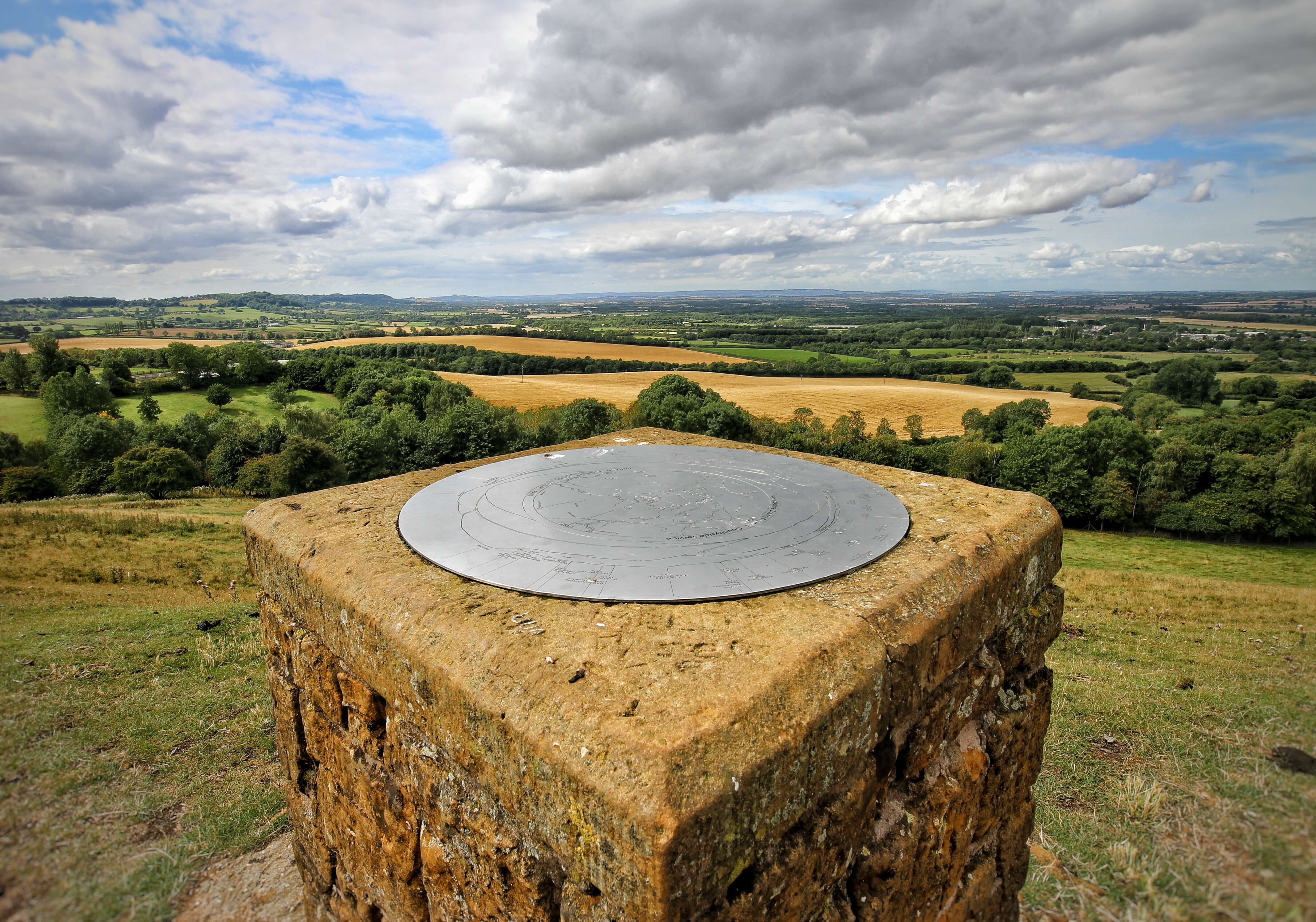 The view across Warwickshire