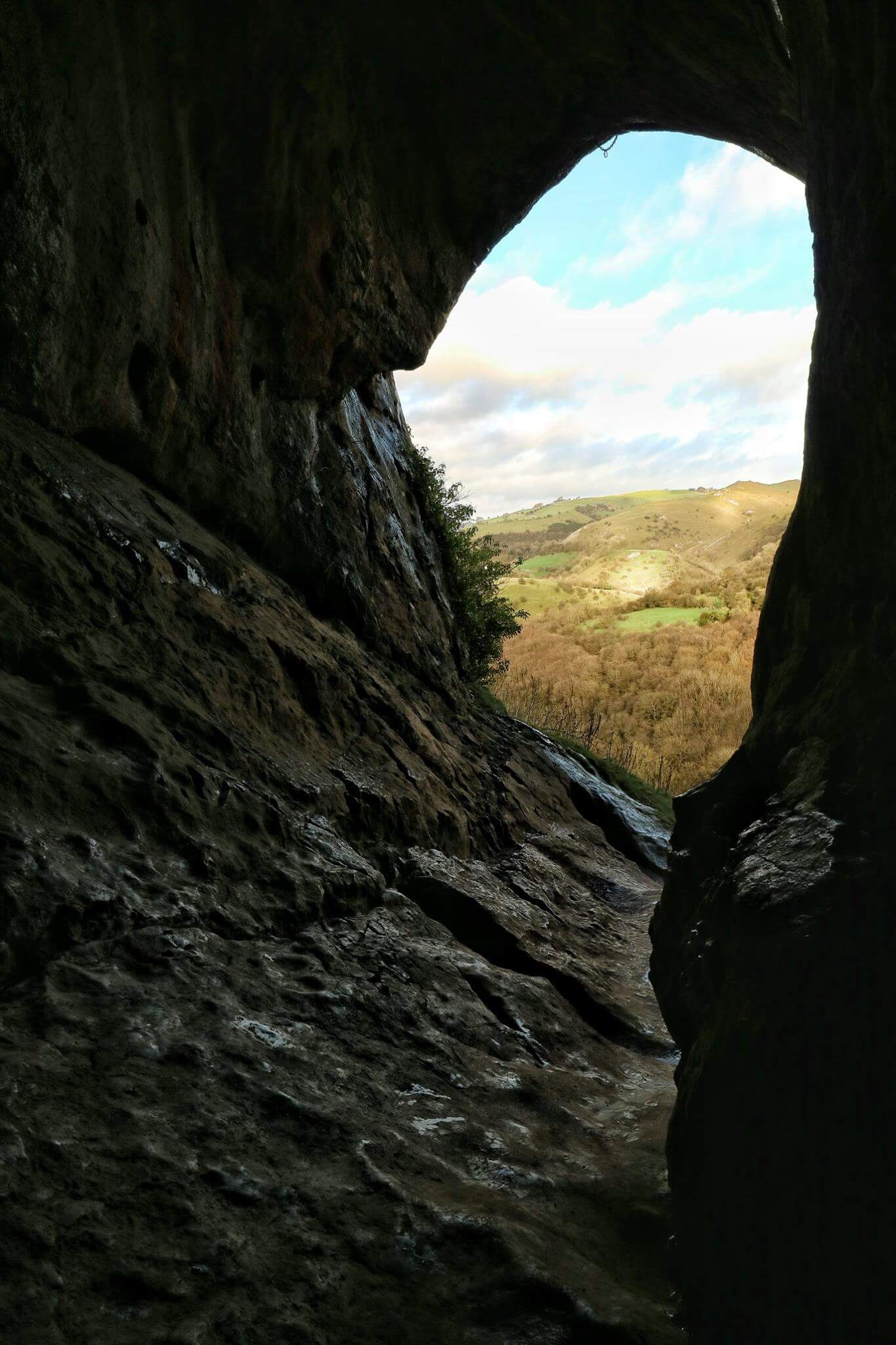 The View from Thor's Cave
