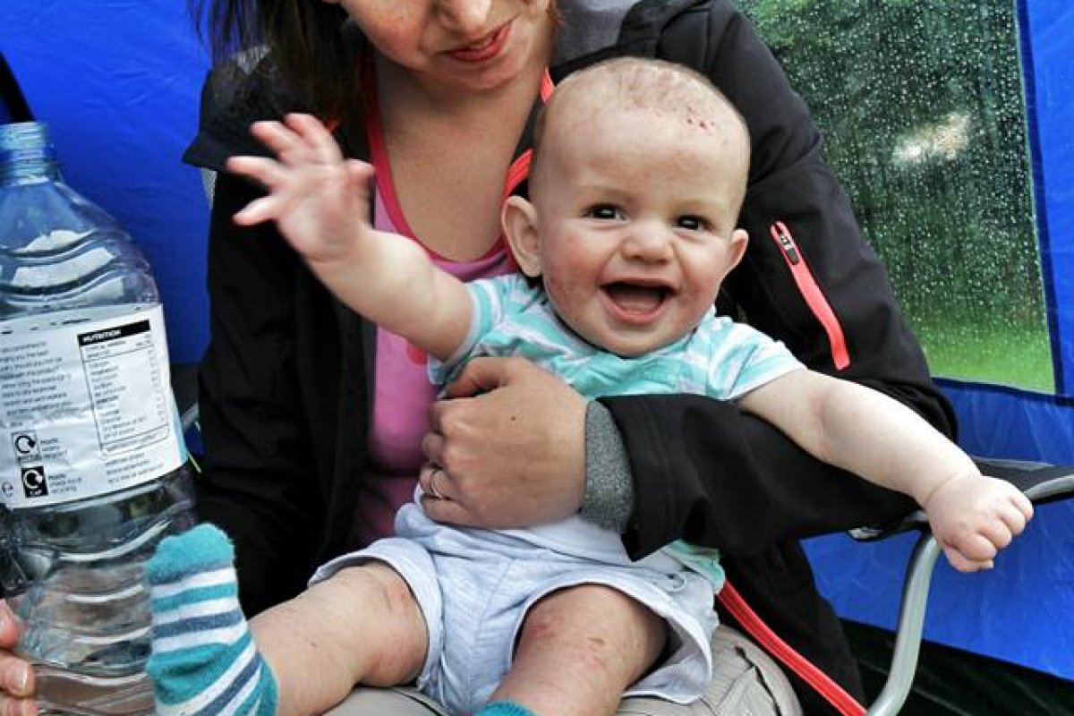Top Tips for Taking Baby Camping