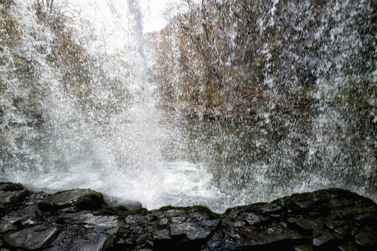 Two Waterfall Trail from Cwm Porth